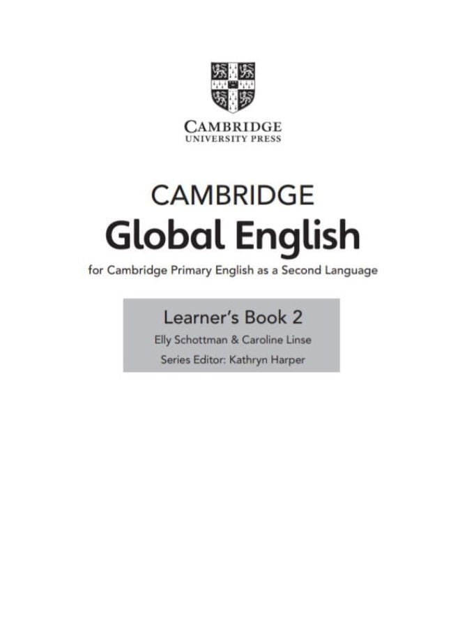 Cambridge Global English Learner's Book 2 with Digital Access (Second Edition) by Elly Schottman & Caroline Linse - Paperback - Image 2